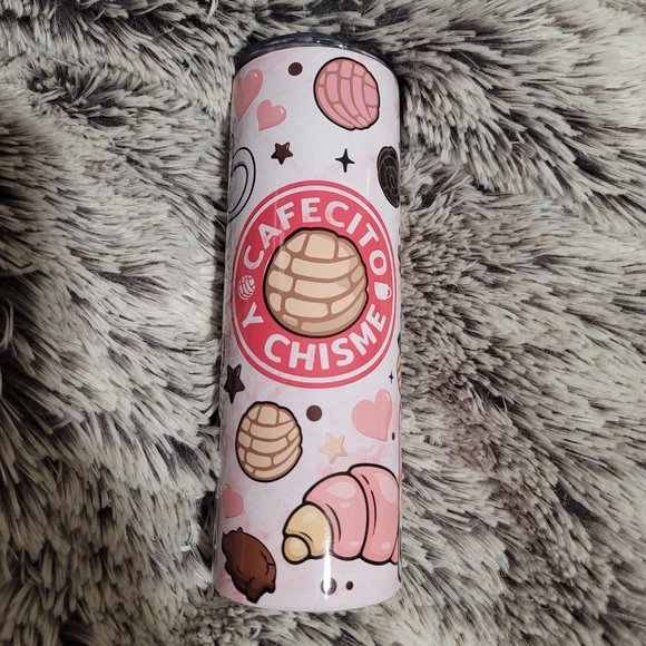 Cafecito Y Chisme Tumbler- 20oz